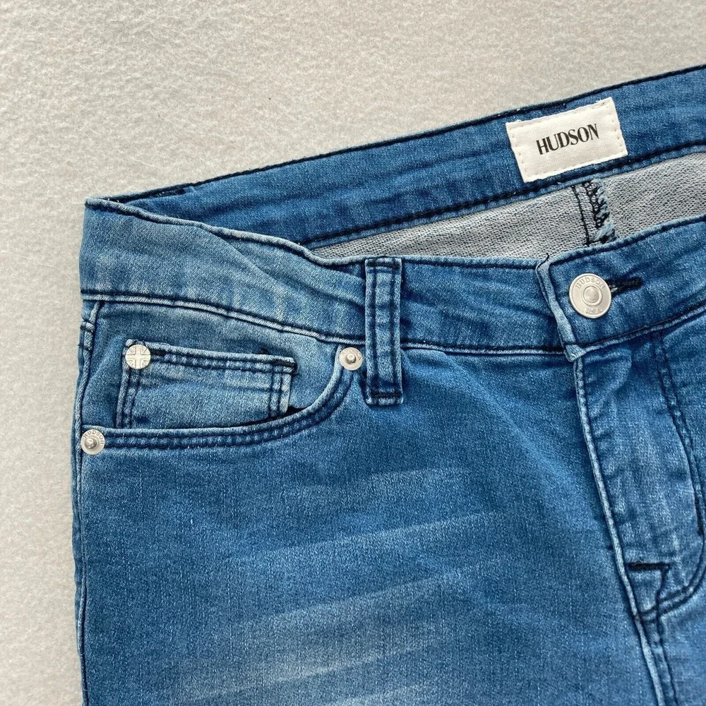Hudson Kids Cailin Five Pocket Ankle Skinny Jeans Size‎ 16 Blue Stretch Denim